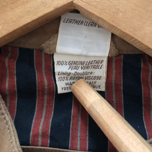 Holt Renfrew | leather jacket | L/XL | made in Italie - Picture 8 of 9